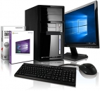 PC Paket Intel Quad-Core Office/Multimedia shinobee Computer mit 3 Jahren Garantie!